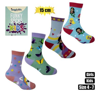 SOCKS KIDS GIRLS SIZE 4-7 (15cm) product image