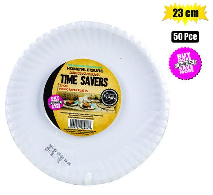PICNIC PLATES PAPER 23cm 50PCE product image