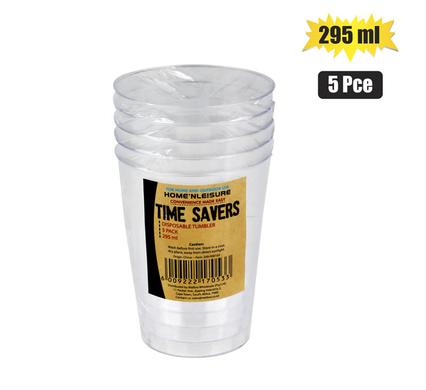 PICNIC DISPOSABLE TUMBLER 295ml 5PC product image