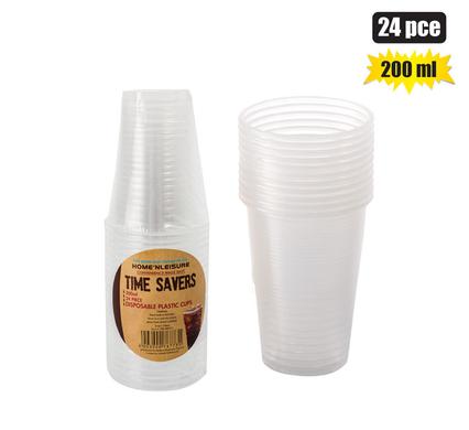 PICNIC CUPS PL 24PCE DISPOSABLE 200ml product image