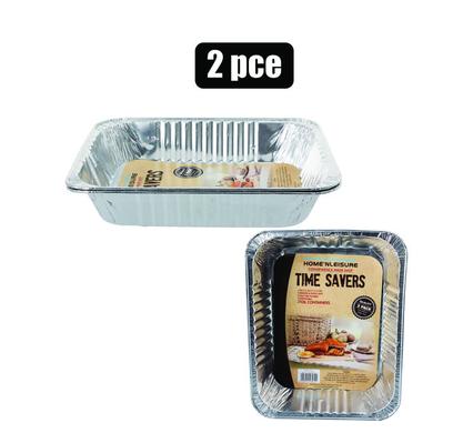 BAKING PAN ALU-FOIL 2PCE 29.5x23.5x5.5cm product image