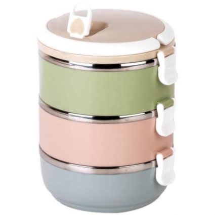 Deals3 Tier Stainless Steel Lunchbox