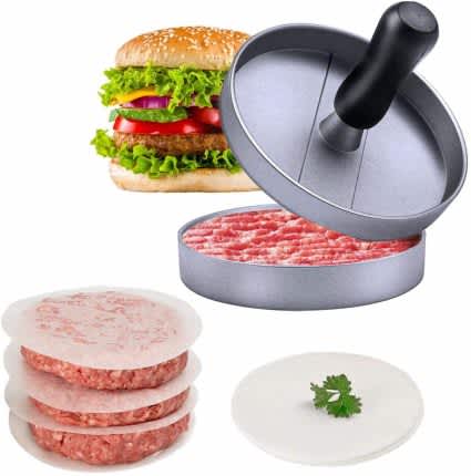 Single Burger Press for Making Perfect Hamburger Patties