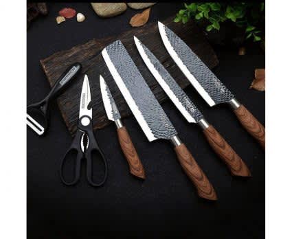 Non-Stick 6 Piece Kitchen Knife Set