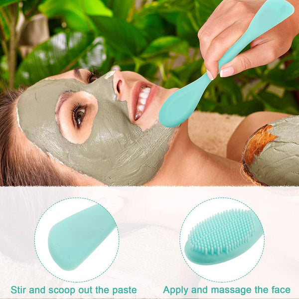 Double Sided Silicone Face Mask Brush