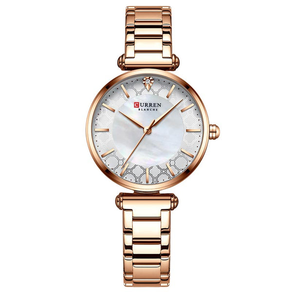 Curren 9072 Womens Watch - Rose Gold