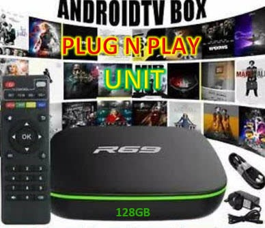 PLUG & PLAY Lexuco R69 8K UHD with 128GB Storage