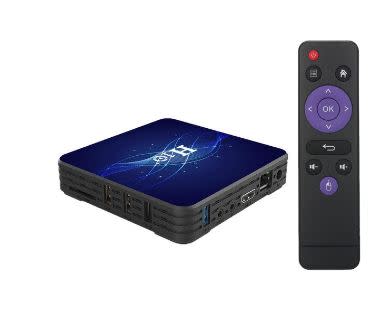 Android TV BOX UHD 8K with 4GB RAM and 64GB storage
