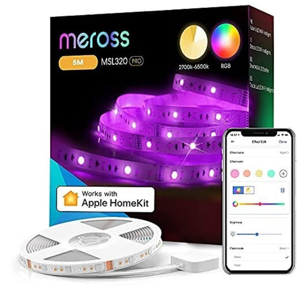 5m Smart Wi-Fi LED Strip - Alexa/Google/Homekit Compatible