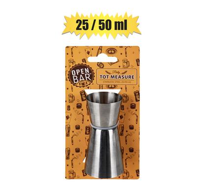 SHOT-GLASS DUAL MEASURING 25/ 50ML SS product image