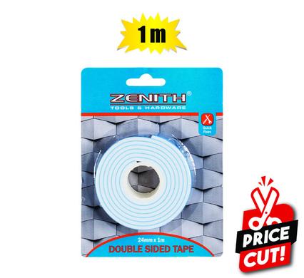 TAPE DBL-SIDED 24x1000mm CARD     ZENITH product image