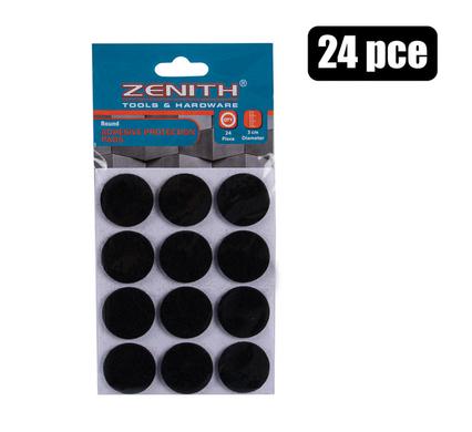 PROTECTION-PADS BLK ADH 3cm RND 24PCE product image