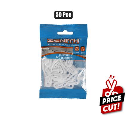 CURTAIN HOOKS ACETYL R6 PACK-50   ZENITH product image