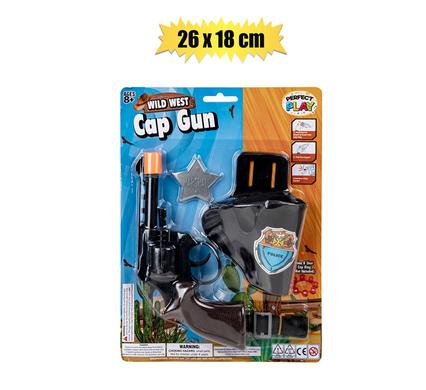 GUN HAND CAP COWBOY SET 26x18cm product image