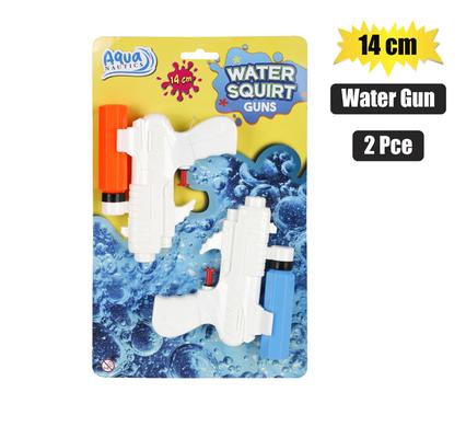 GUN WATER PISTOL PL 2PK 14cm product image