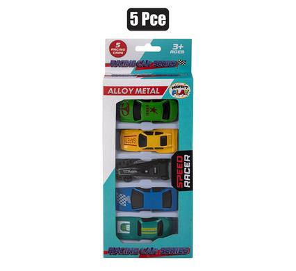DIE CAST SET 5PC RACER SET product image