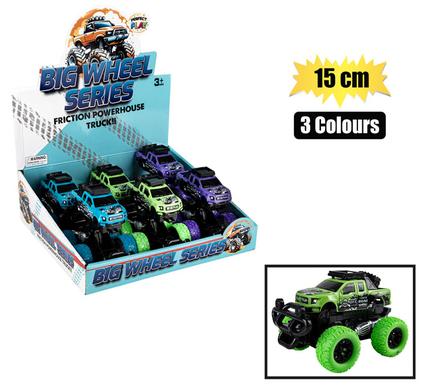 VEHICLE JEEP MONSTER STUNT 15cm product image