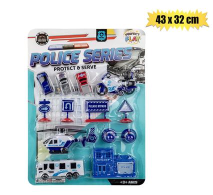 VEHICLE PLAYSET POLICE FORCE 43x32cm product image