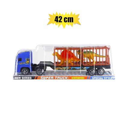 VEHICLE PLAYSET TRUCK W/2 DINOS 42cm product image
