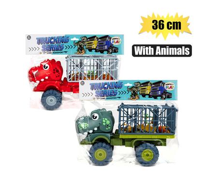 VEHICLE PLAYSET DINO CAGE W/ANIMALS 36cm product image