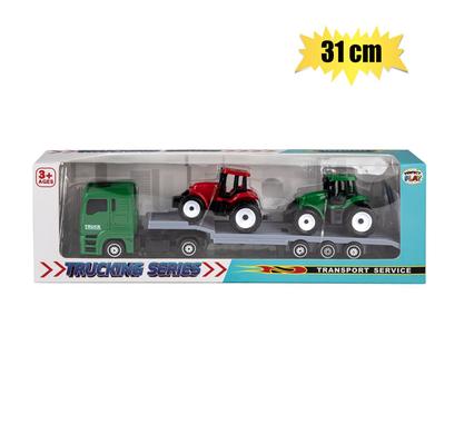 VEHICLE TRANSPORTER W/TRACTORS 31cm product image