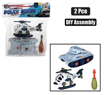 VEHICLE TOOLS DIY ASSEMBLY 2PC POLICE product image