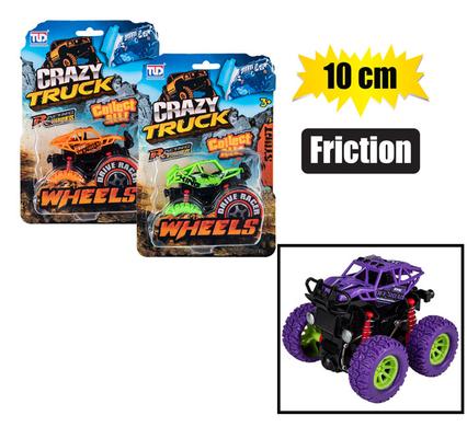 VEHICLE JEEP MONSTER BUGGY FRICTION 10cm product image