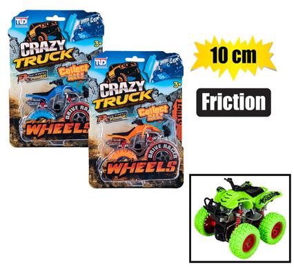 VEHICLE JEEP MONSTER QUAD FRICTION 10cm product image