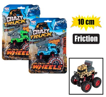 VEHICLE MONSTER FRICTION TRUCK10cm ASSTD product image