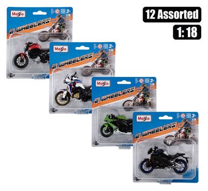 MAISTO DINKY MOTORBIKE 1:18 ASSTD product image