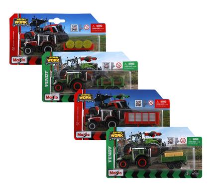 MAISTO DINKY WORK TRACTOR & TRAILER product image