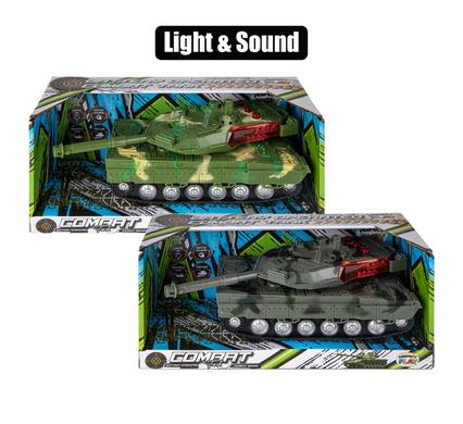 BATTERY OPERATED TANK W/SOUND & LIGHT 19 product image