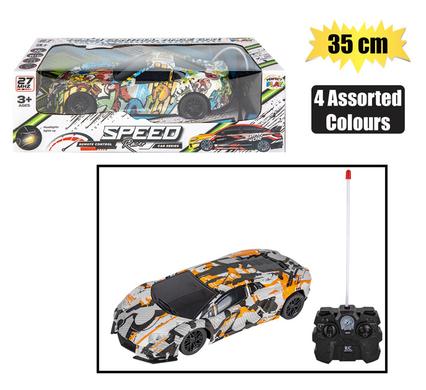 BATTERY OPERATED RC RACER GRAFFITI 35cm product image