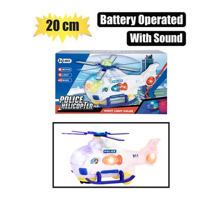 BATTERY OPERATED HELICOPTER POLICE 20cm product image