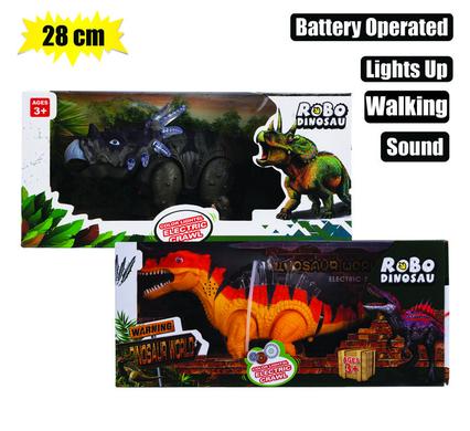BATTERY OPERATED DINOSAUR W/SOUND 28cm product image