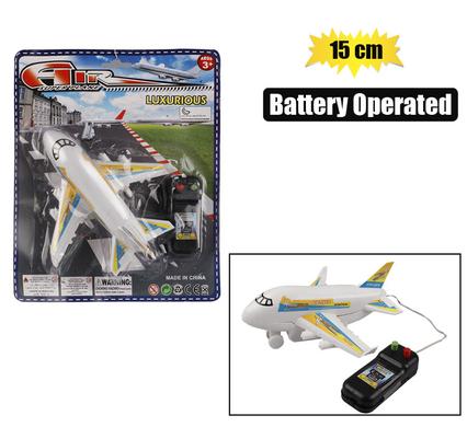 BATTERY OPERATED PLANE LC 15x15cm product image