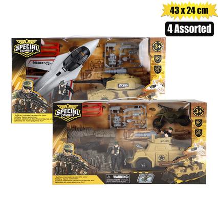 BOYS PLAYSET COMBAT 43x24cm product image