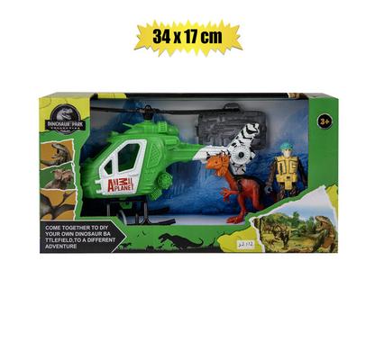 BOYS PLAYSET DINOSAUR WORLD 34x17cm product image
