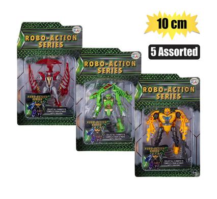 BOYS PLAYSET FIG ROBOT DRAGON 1PC 10cm product image
