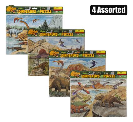 PUZZLE JIGSAW EDUCATIONAL DINO 48PC product image