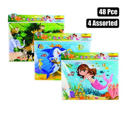 PUZZLE JIGSAW EDUCATIONAL ASSTD 48PC product image
