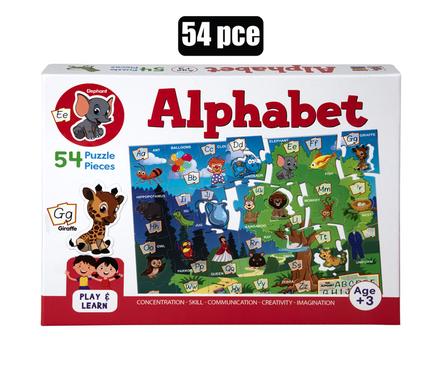 PUZZLE JIGSAW ALPHABET 54PC product image