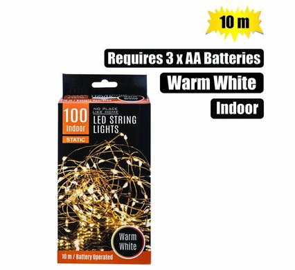 LIGHT FAIRY LED-100x WARM WHT 10m B/O product image