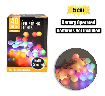 LIGHT LED-40xMULTI COLOR 5m B/O product image