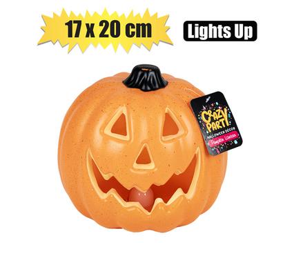 ORN LIGHT HALLOWEEN PUMPKIN 17x20cm product image