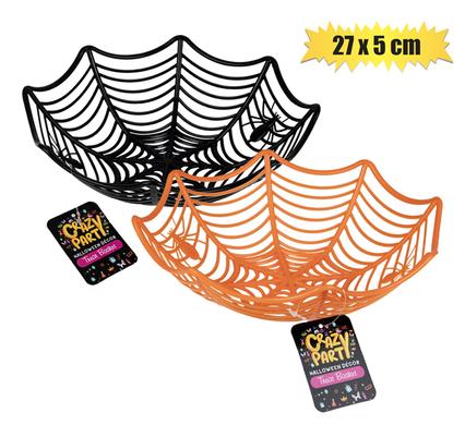 HALLOWEEN DECOR TREAT BASKET 27x5cm product image