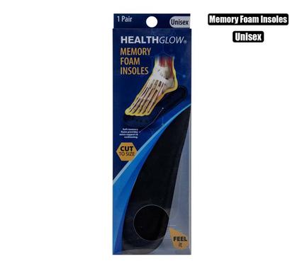 INNER SOLES 1 PAIR MEMORY FOAM TERRY product image