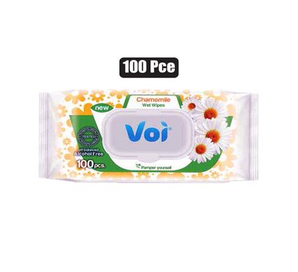 VOI WET-WIPES 100PC CHAMOMILE product image