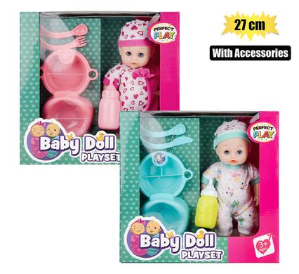 DOLL BABY 27cm W/FEED ACCESSORIES product image