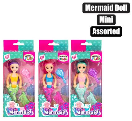 DOLL MINI MERMAID ASSTD product image